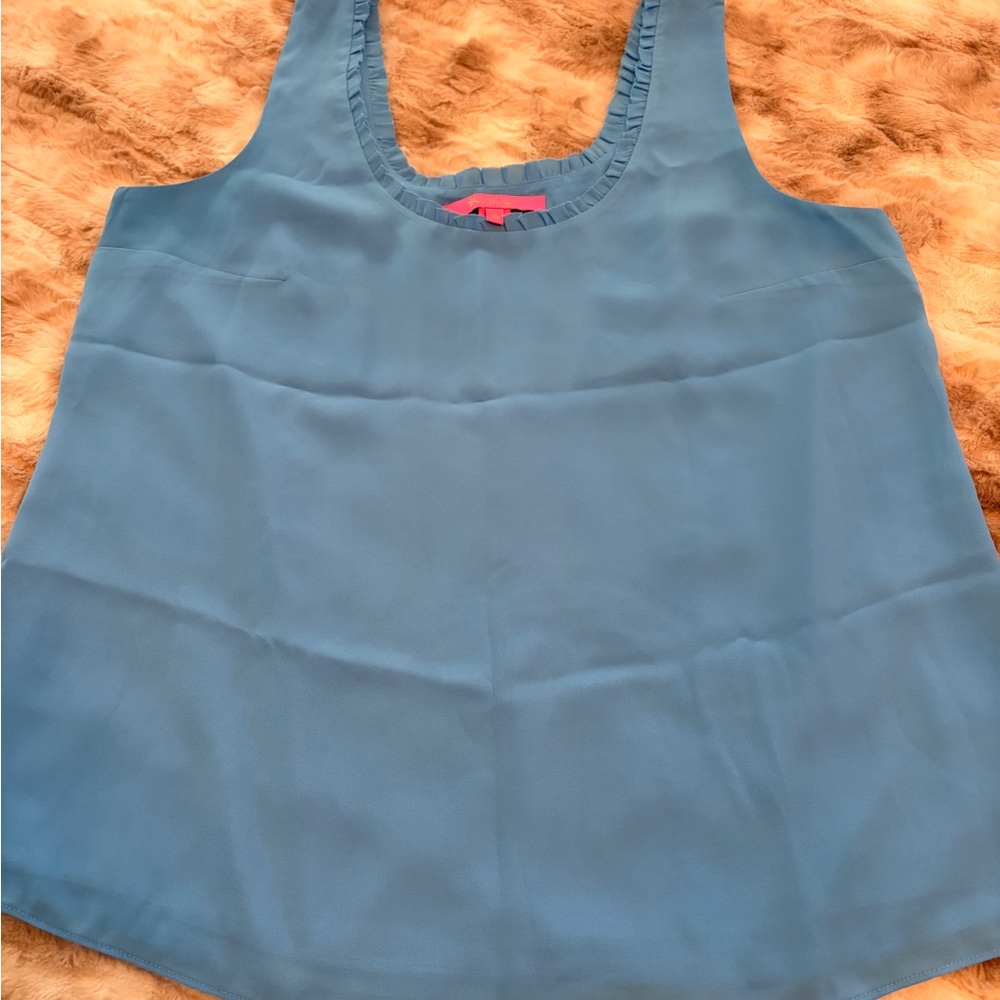 Lilly Pulitzer Teal Tank Top